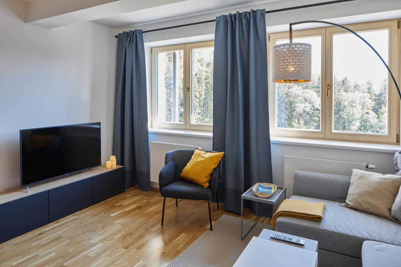 Luční apartmán Tymiána Černý Dŭl Kültér fotó